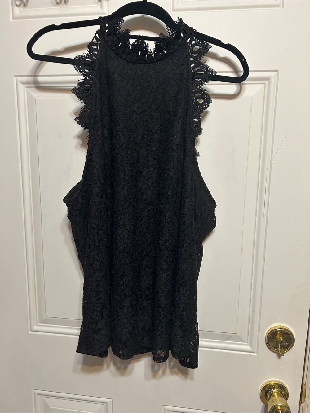 2x Black Halter Top from Maurice’s